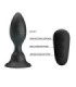 MR PLAY - PLUG ANAL CON VIBRACIÓN NEGRO CONTROL REMOTO