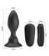 MR PLAY - PLUG ANAL CON VIBRACIÓN NEGRO CONTROL REMOTO