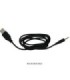 MR PLAY - PLUG ANAL VIBRADOR NEGRO RECARGABLE