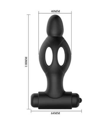 MR PLAY - PLUG ANAL DE SILICONA CON VIBRACIÓN