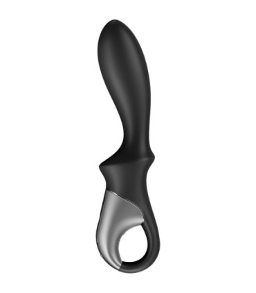 SATISFYER - HEAT CLIMAX VIBRADOR ANAL APP NEGRO