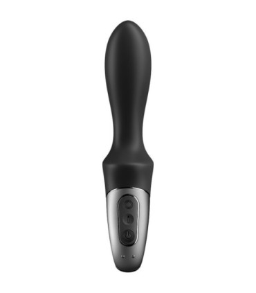 SATISFYER - HEAT CLIMAX VIBRADOR ANAL APP NEGRO