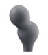 SATISFYER - DEEP DIVER PLUG VIBRADOR APP GRIS