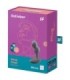 SATISFYER - DEEP DIVER PLUG VIBRADOR APP GRIS