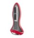 SATISFYER - ROTATOR PLUG 1+ PLUG VIBRADOR APP ROJO