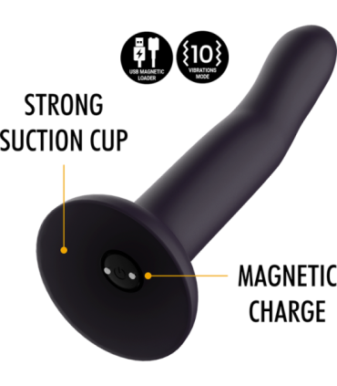 MYTHOLOGY   DUMAN MYSTIC DILDO S - VIBRADOR COMPATIBLE CON WATCHME WIRELESS TECHNOLOGY