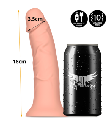 MYTHOLOGY - ASHER ORIGINAL DILDO S - VIBRADOR COMPATIBLE CON WATCHME WIRELESS TECHNOLOGY