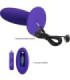 PRETTY LOVE - YOUTH PLUG ANAL VIBRADOR CONTROL REMOTO VIOLETA
