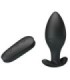 PRETTY LOVE - REGINA PLUG ANAL VIBRADOR RECARGABLE NEGRO