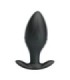 PRETTY LOVE - REGINA PLUG ANAL VIBRADOR RECARGABLE NEGRO