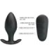 PRETTY LOVE - REGINA PLUG ANAL VIBRADOR RECARGABLE NEGRO