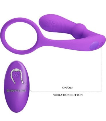 PRETTY LOVE - WARREN ANILLO & VIBRADOR ANAL VIOLETA
