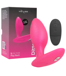 WE-VIBE - DITTO+ PLUG ANAL VIBRADOR ROSA