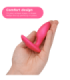 WE-VIBE - DITTO+ PLUG ANAL VIBRADOR ROSA