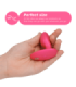 WE-VIBE - DITTO+ PLUG ANAL VIBRADOR ROSA