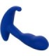 CALEXOTICS - ADMIRAL CURVED ESTIMULADOR & VIBRADOR ANAL AZUL