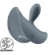 SATISFYER - BOOTY ABSOLUTE BEGINNERS 2 PLUG ANAL VIBRADOR UNISEX NEGRO