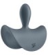 SATISFYER - BOOTY ABSOLUTE BEGINNERS 2 PLUG ANAL VIBRADOR UNISEX NEGRO