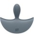 SATISFYER - BOOTY ABSOLUTE BEGINNERS 2 PLUG ANAL VIBRADOR UNISEX NEGRO