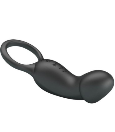 PRETTY LOVE - TRAE ANILLO & VIBRADOR NEGRO