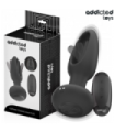 ADDICTED TOYS - PLUG ANAL CON LENGUA VIBRADORA Y CONTROL REMOTO