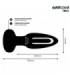 ADDICTED TOYS - PLUG ANAL CON LENGUA VIBRADORA Y CONTROL REMOTO
