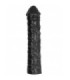ALL BLACK - DILDO GIGANTE FISTING SUAVE 32 CM