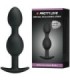PRETTY LOVE - BOLAS ANALES SILICONA 12.5 CM NEGRO