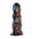 ALL BLACK - DILDO 17 CM