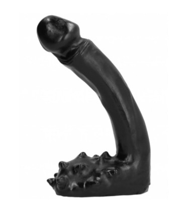 ALL BLACK - DILDO REALÍSTICO 19 CM