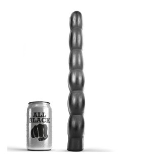 ALL BLACK - ANAL DILDO 32 CM