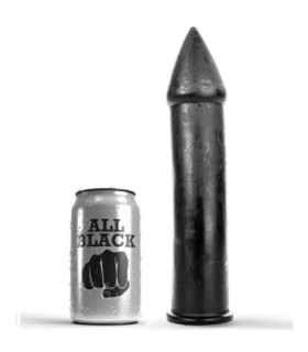 ALL BLACK - DILDO 24 CM