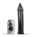 ALL BLACK - DILDO 24 CM