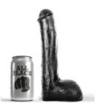 ALL BLACK - PENE REALÍSTICO ANAL 23 CM