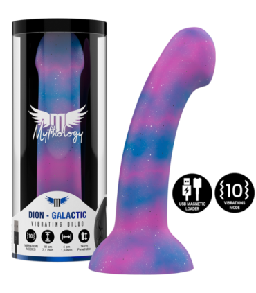 MYTHOLOGY - DION GALACTIC DILDO M - VIBRADOR COMPATIBLE CON WATCHME WIRELESS TECHNOLOGY