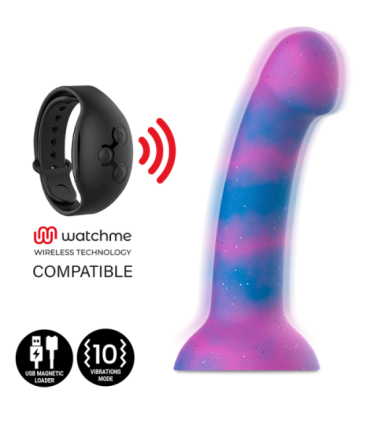 MYTHOLOGY - DION GALACTIC DILDO M - VIBRADOR COMPATIBLE CON WATCHME WIRELESS TECHNOLOGY