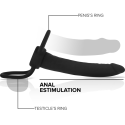 MYTHOLOGY - COBI ONYX ACCOMODATOR ARNÉS PARA DOBLE PENETRACIÓN SILICONA
