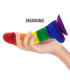 MYTHOLOGY - COREY PRIDE DILDO L