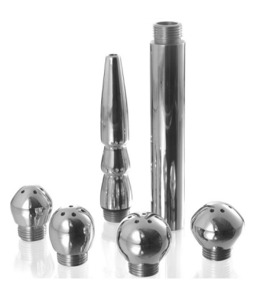 METAL HARD - SET LIMPIEZA VAGINAL/ANAL 5PCS