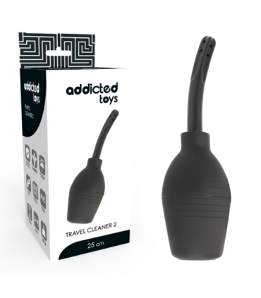 ADDICTED TOYS - SQUEEZE PERA LIMPIEZA ANAL NEGRO