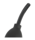 ADDICTED TOYS - SQUEEZE PERA LIMPIEZA ANAL NEGRO