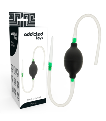 ADDICTED TOYS - KIT ENEMA NEGRO