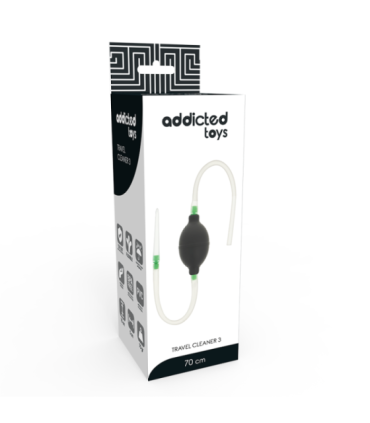 ADDICTED TOYS - KIT ENEMA NEGRO