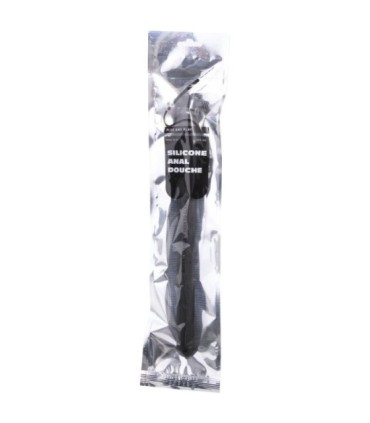 ALL BLACK - BEADED DUCHA ANAL SILICONA 27 CM