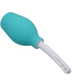 MR PLAY - PERA ANAL DUCHA DE GOMA AZUL