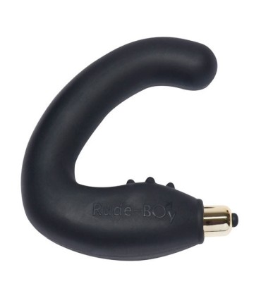 ROCKS-OFF - RUDE-BOY MASAJEADOR DEL PUNTO G MASCULINO 7 V NEGRO