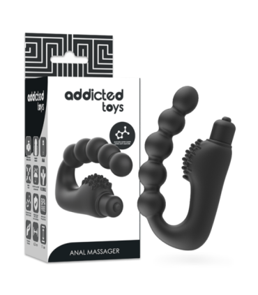 ADDICTED TOYS - MASAJEADOR ANAL PROSTÁTICO CON VIBRACIÓN