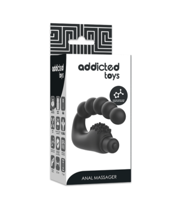 ADDICTED TOYS - MASAJEADOR ANAL PROSTÁTICO CON VIBRACIÓN