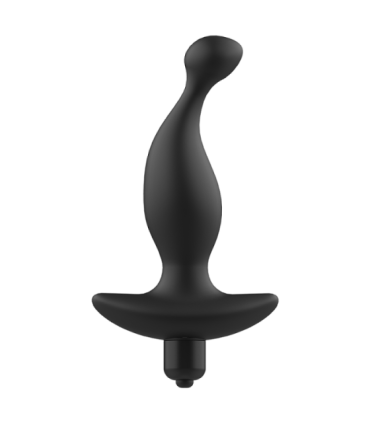 ADDICTED TOYS - MASAJEADOR ANAL CON VIBRACIÓN NEGRO MODELO 1