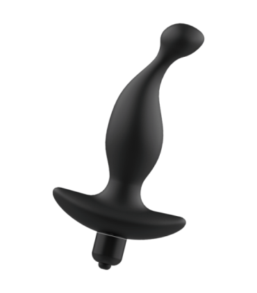 ADDICTED TOYS - MASAJEADOR ANAL CON VIBRACIÓN NEGRO MODELO 1